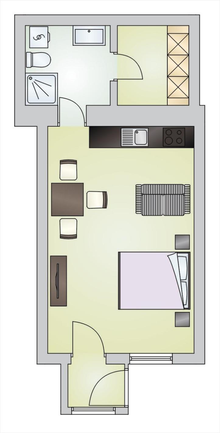 Apartments Pri Nas 코바리드 외부 사진